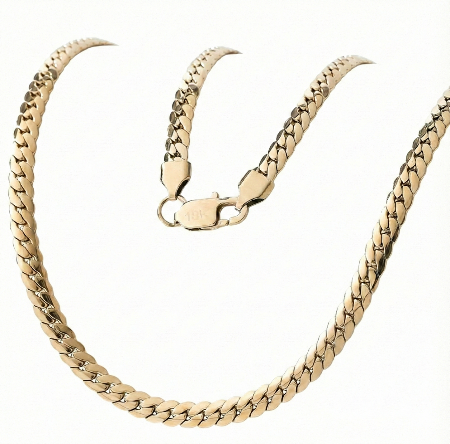 Cadena Tejido Escama de Serpiente