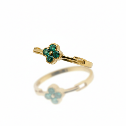 Anillo De Evento Van Cleef Esmeralda