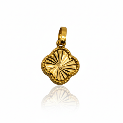 Dije Trébol Diamantado